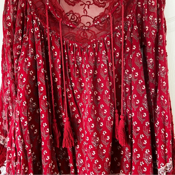 Free People Floral Print Tunic - Picture 3 of 10